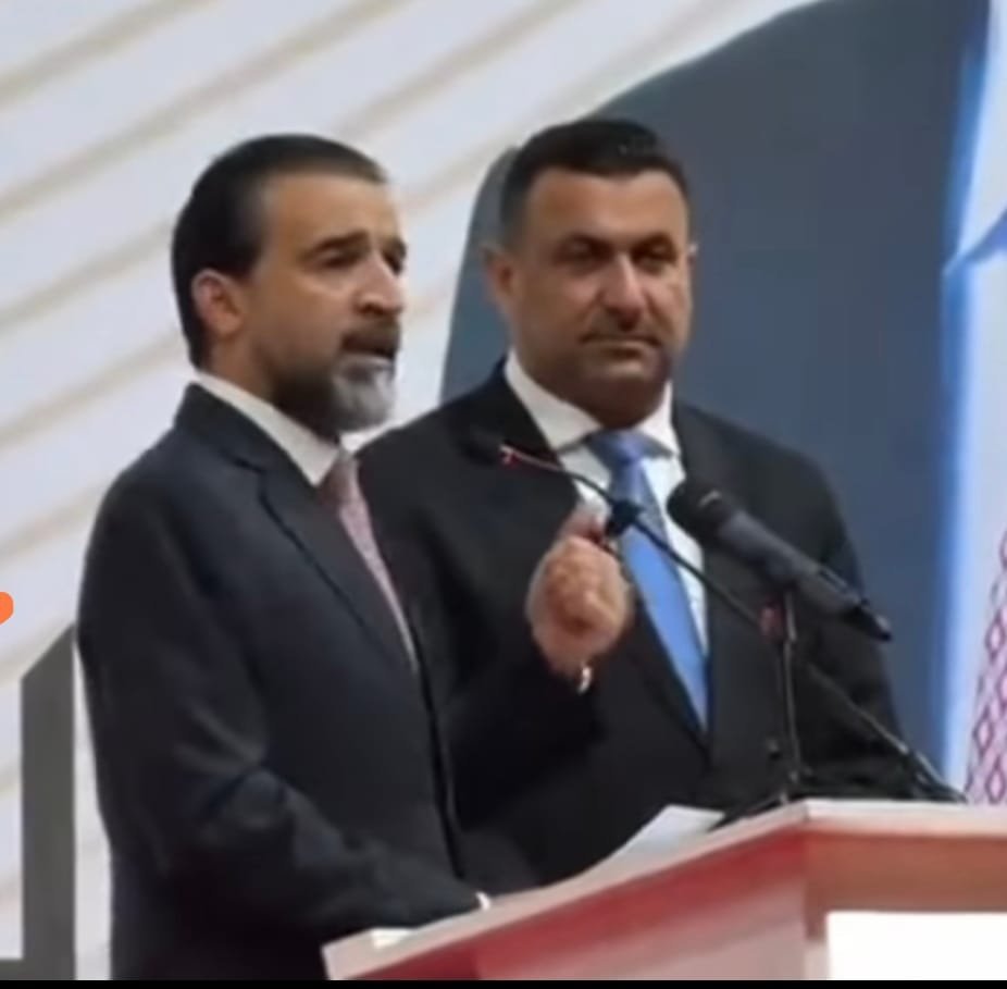 #عاجل : الرئيس محمد #الحلبوسي يستذكر دعمه للدكتور #يحيى_المحمدي في انتخابات عام 2021، ويؤكد : “هو من الناس الذين أَأمَنُ ظهري بهم.”